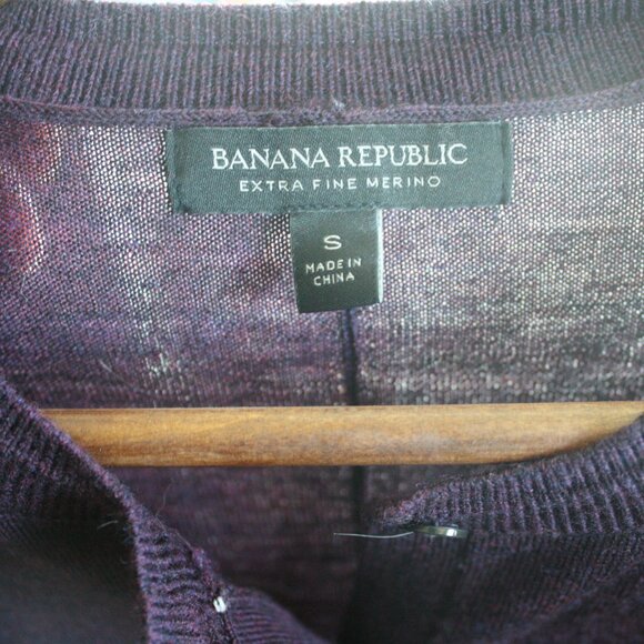 Banana Republic Extra Fine Merino Cardigan - Picture 3 of 5